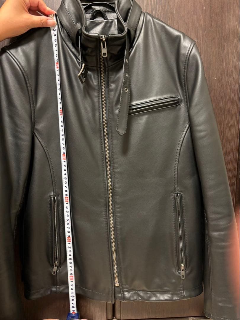 ジョンケイさん専用ホースハイド本革シングルライダースジャケット