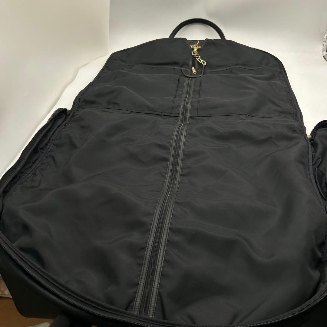 希少◎　コーチ　ガーメントバッグ　スーツケース　スーツカバー　レザー　黒　大容量