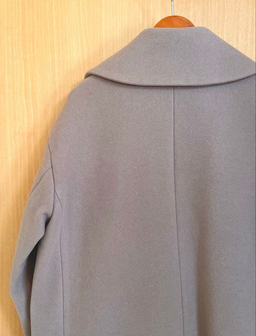 ☆なし☆スピックアンドスパン定価47,300円Wラペルチェスターコート34