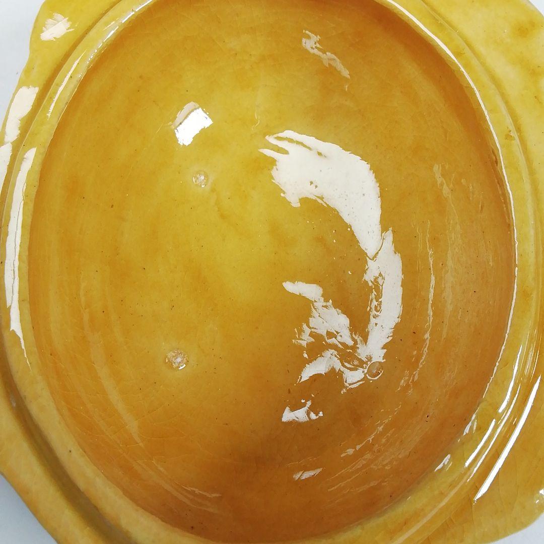 Ｗ１３０　香合　『三彩　亀　香合』『横石喜助 造』　共箱　茶道具