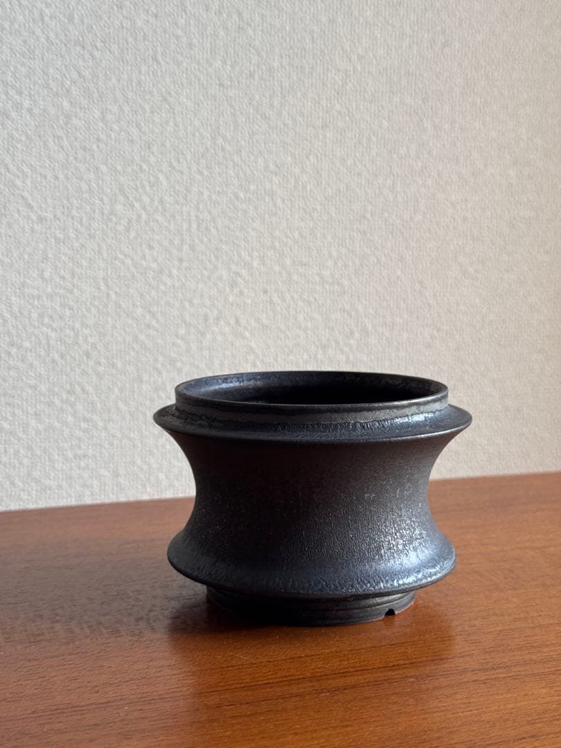 渋谷英一 ⑤ OPUS 鉢 植木鉢 作家鉢 パキプス アガベ グラキリス