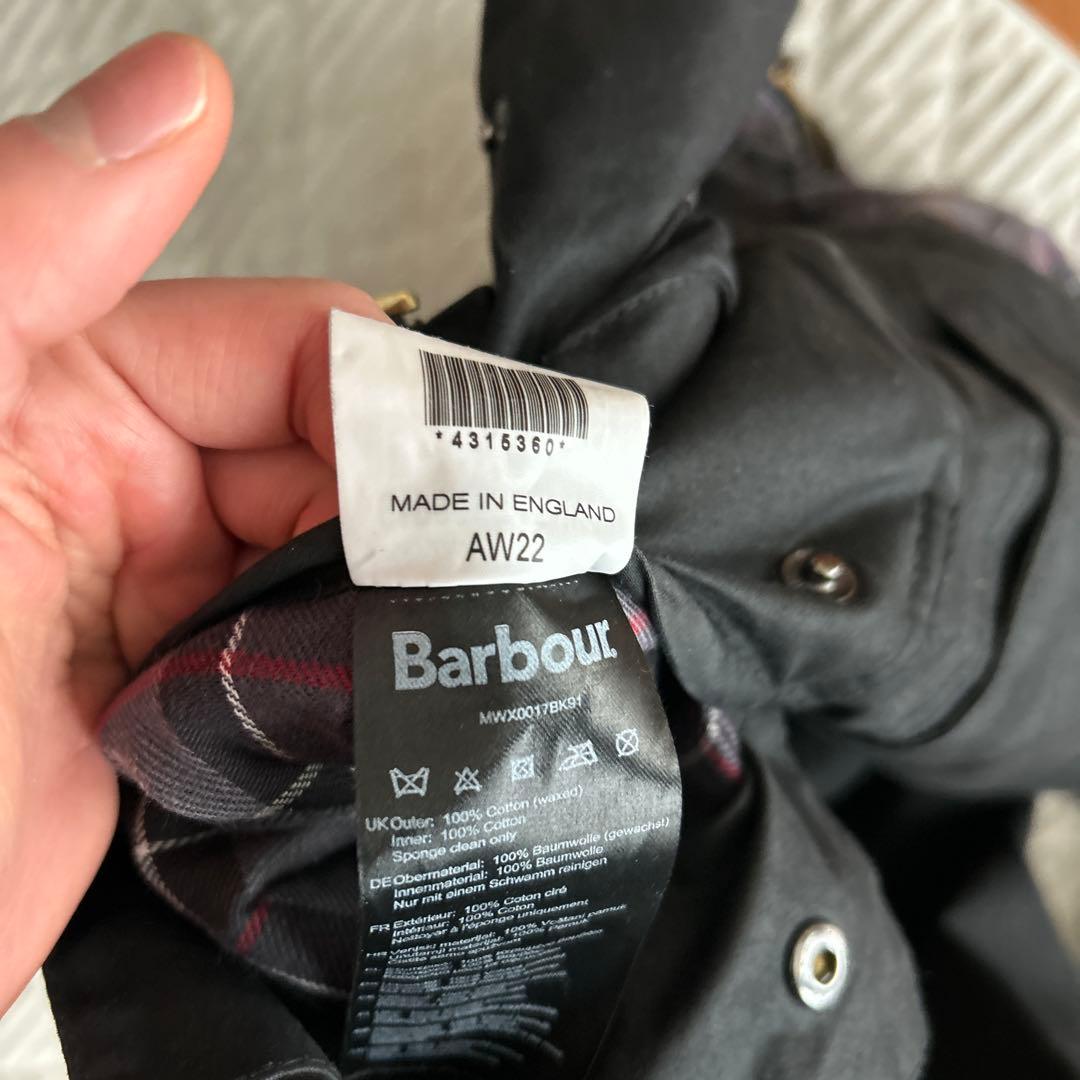 バブアー オイルド　ビューフォート 38 クラシック　ブラック