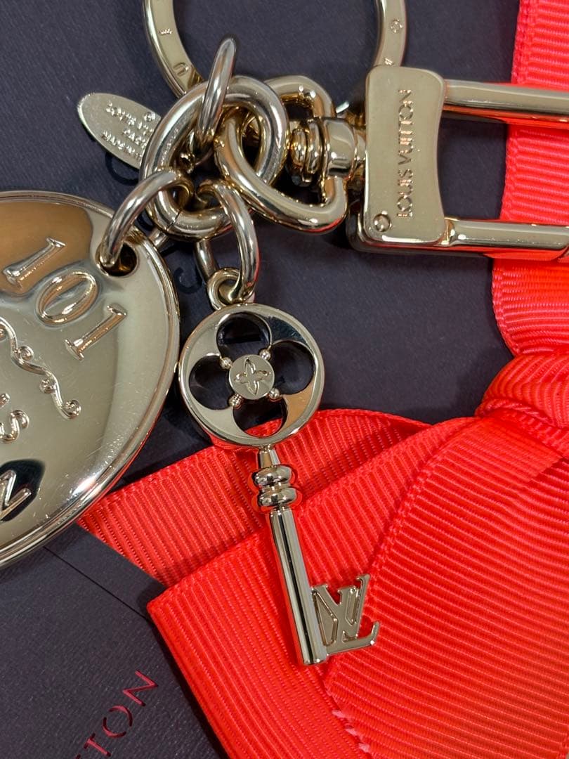 【極美品】ルイヴィトン ポルトクレ メゾン　ゴールド　 キーホルダー キーリング