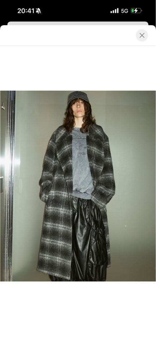 メゾンスペシャル【数量限定品】コートGRY