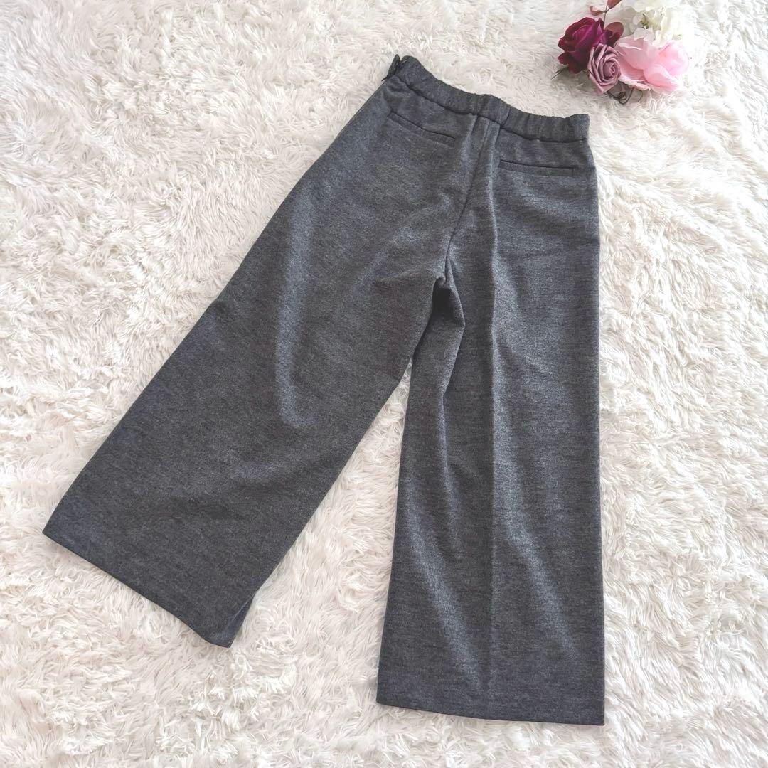 美品【INÉD】セットアップスーツ グレー 9号 ◆ フロントホック日本製