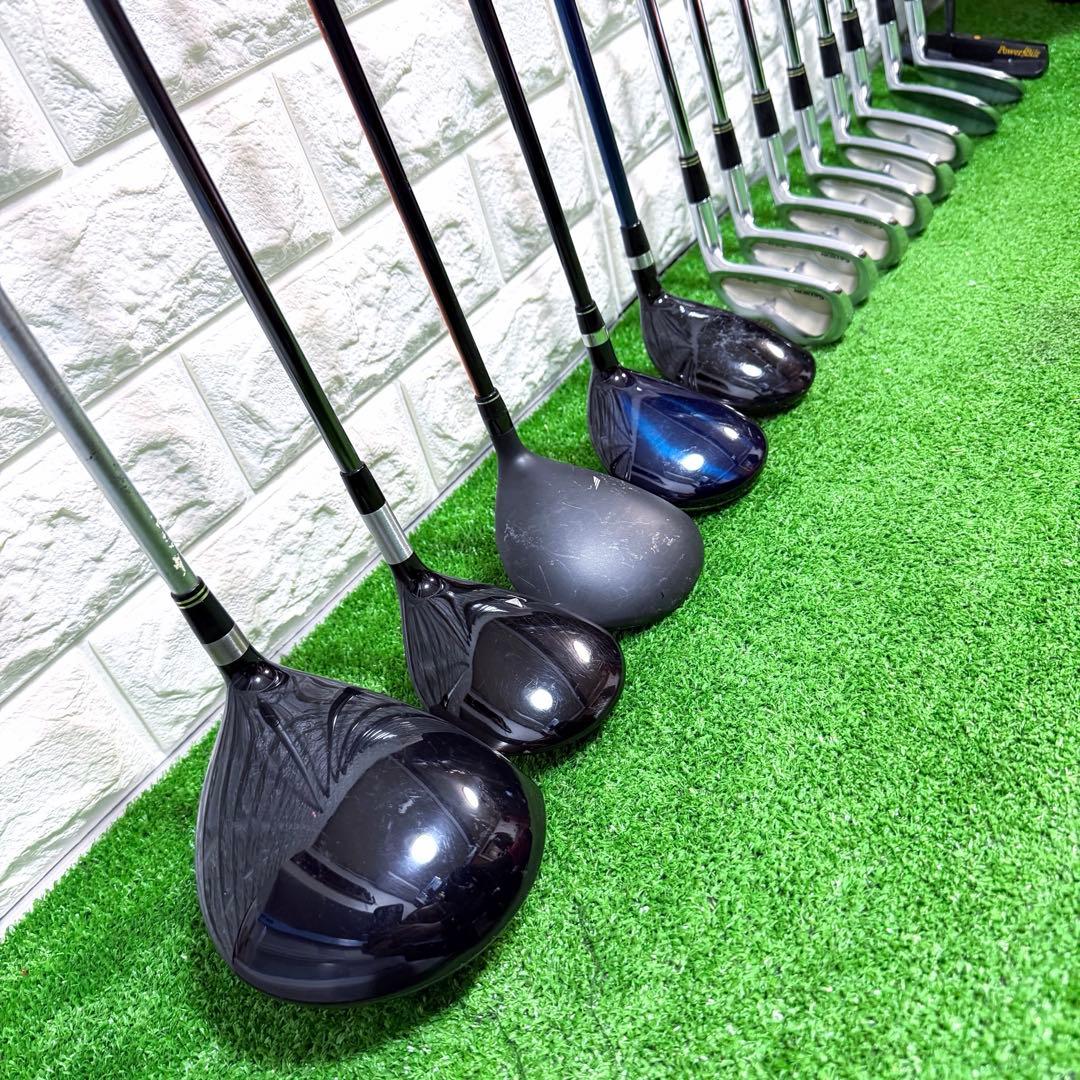 ゴルフセット　豪華　SRIXON ラウンド仕様　メンズ　飛距離抜群　すぐ使える