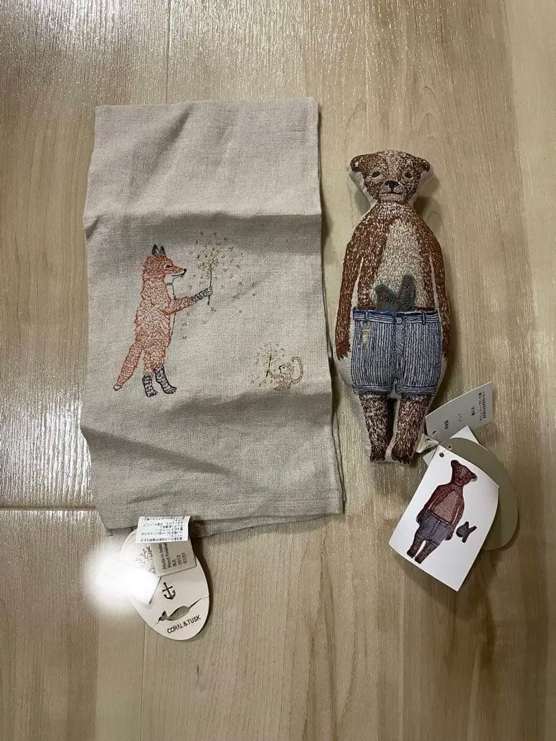 coral&tusk コーラルアンドタスク　ティータオル　セット