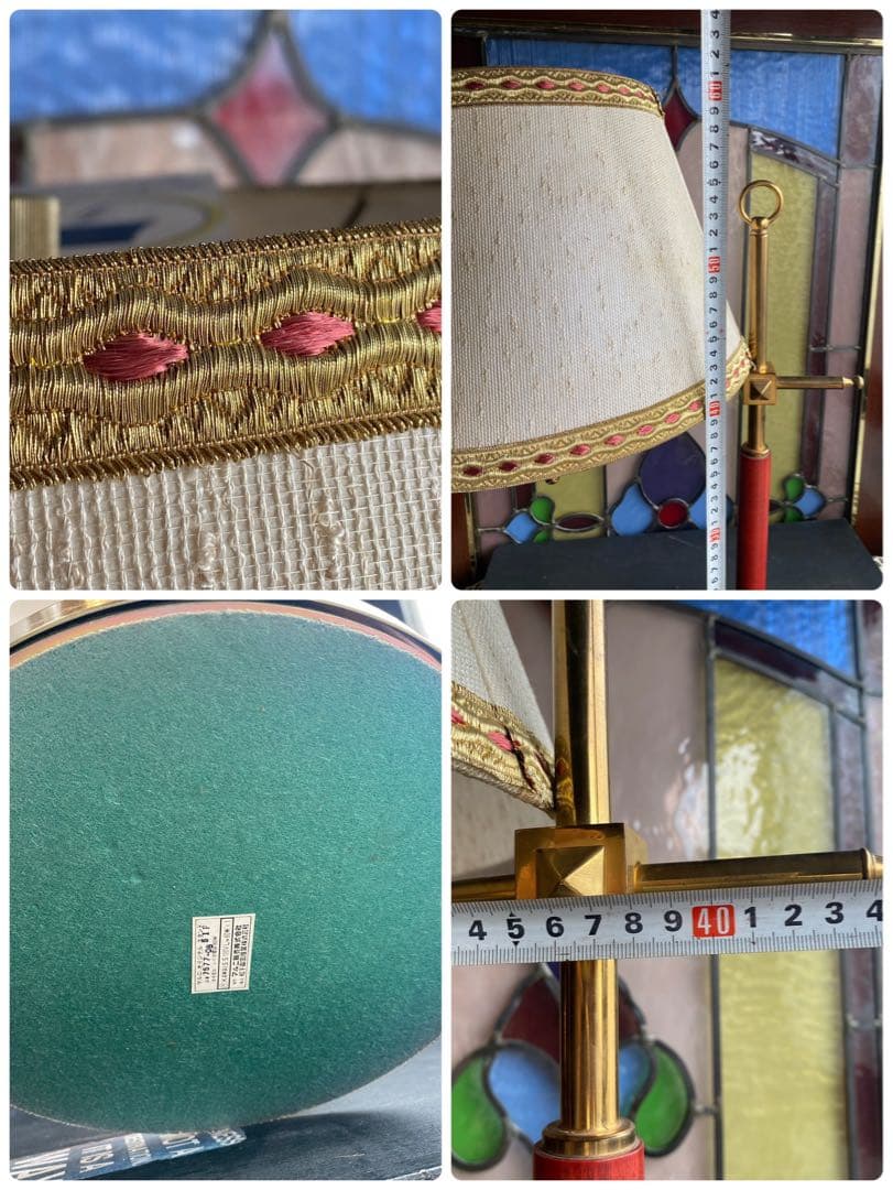 未使用 テーブルランプ マルニ 卓上ライト アンティーク インテリア