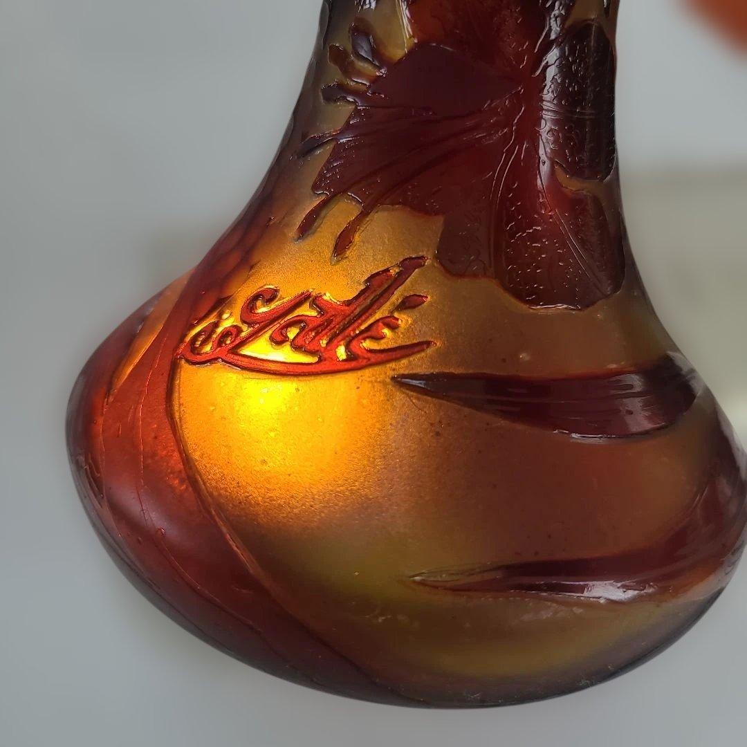 エミール・ガレ「花瓶」アンティーク