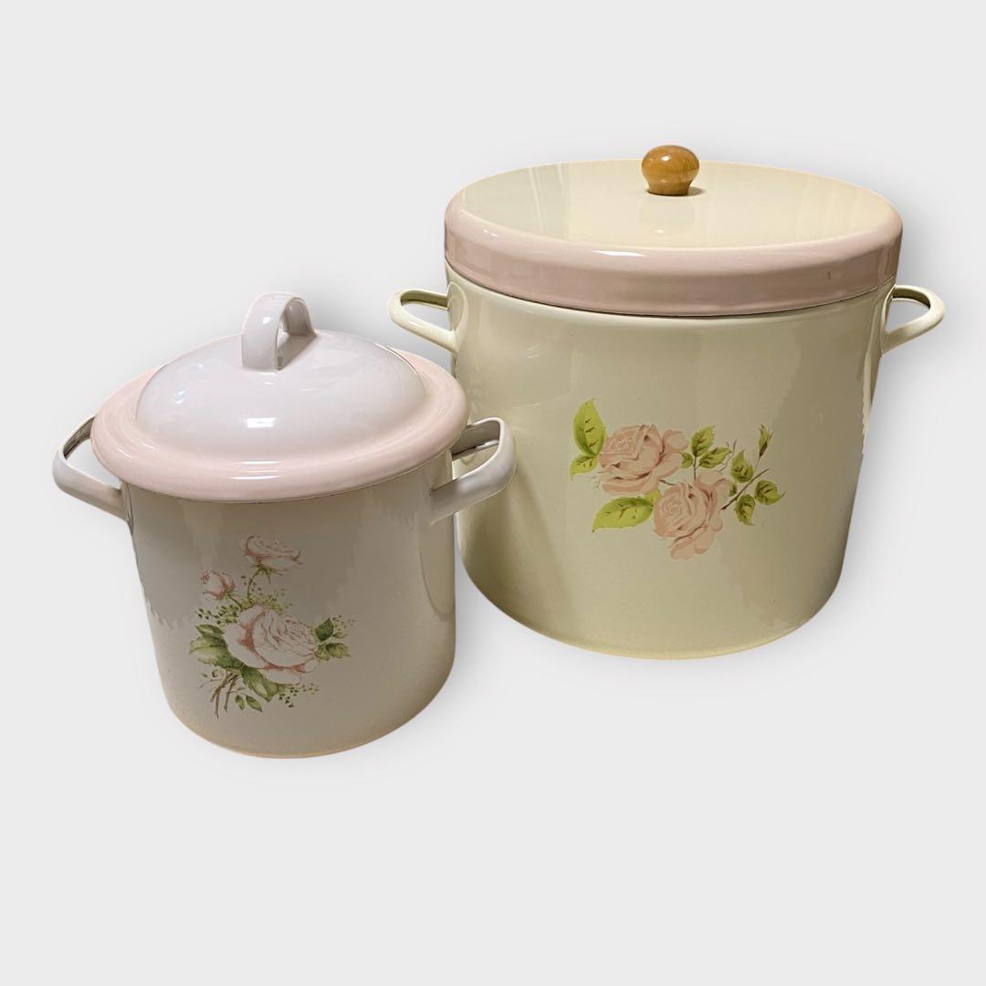 imane イマン　ダイアナローズ ライスストッカー ミニストッカー セット