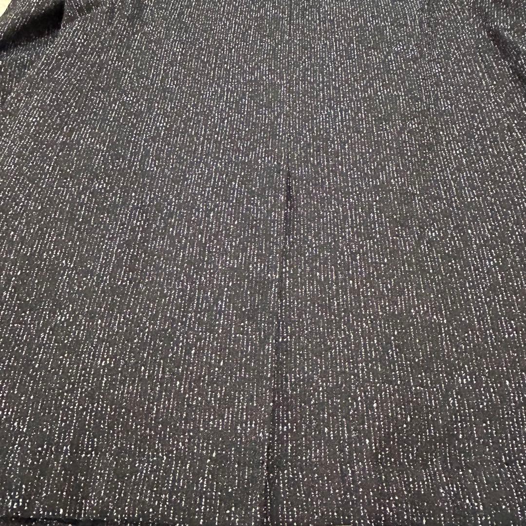 HEVO ウール混合素材 ステンカラーコート ダークカラー