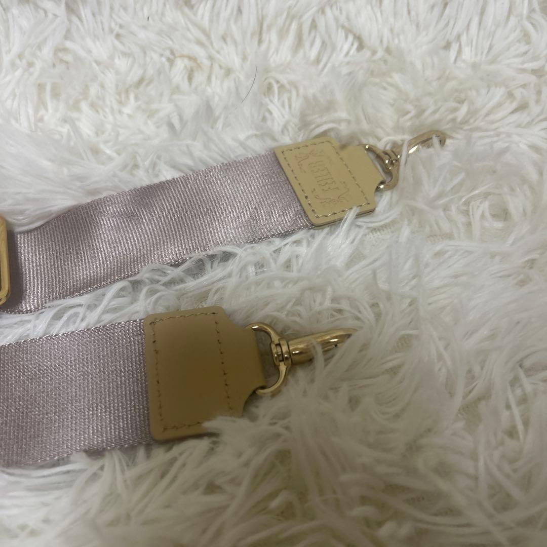 【未使用級】フェイラー　ハイジトートバッグ　チェック　ショルダーストラップ