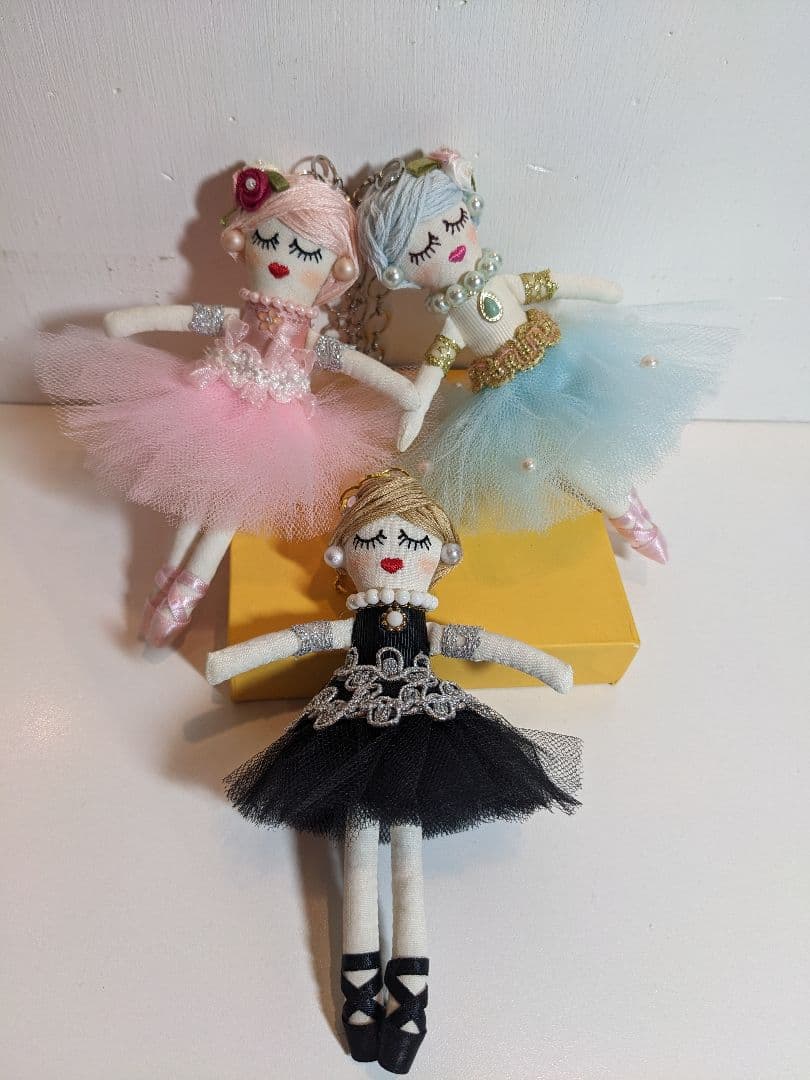 May8★バレリーナ３点セット【ミントブルー.ブラック.ピンク】