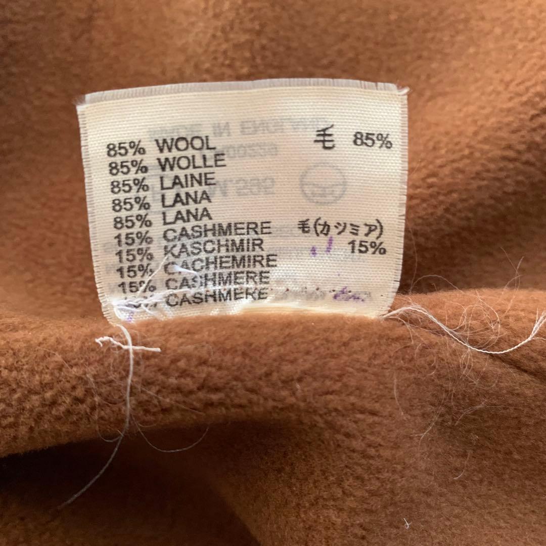 美品　aquascutum ステンカラーコート　イングランド製　カシミヤ　Ｓ