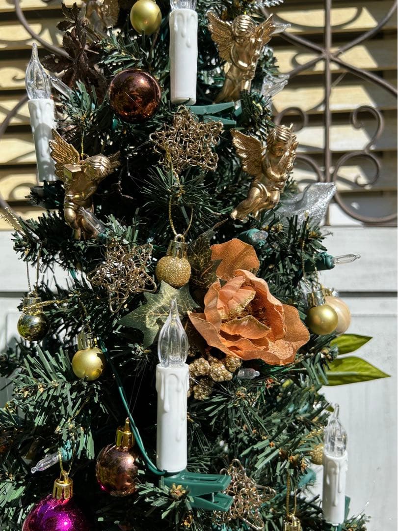 小さなクリスマスツリー　Ｎo289見本　94cm リバーシブル