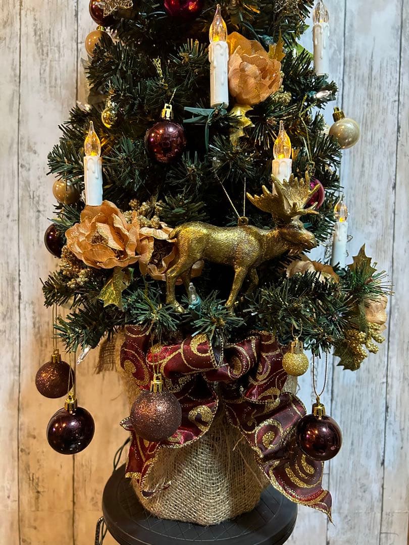 小さなクリスマスツリー　Ｎo289見本　94cm リバーシブル