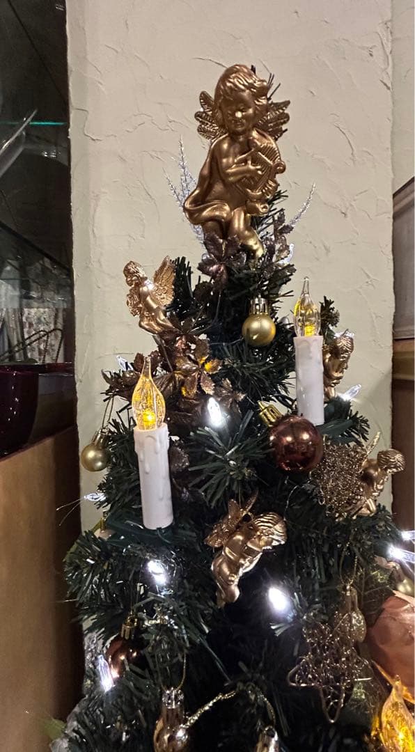 小さなクリスマスツリー　Ｎo289見本　94cm リバーシブル