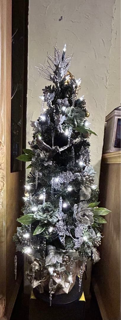 小さなクリスマスツリー　Ｎo289見本　94cm リバーシブル