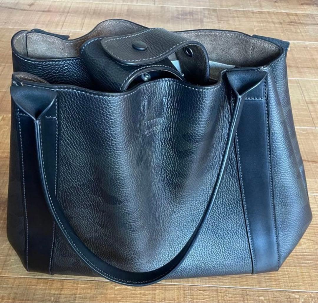 （極美品/レア）Daniel &Bob カモフラ レザートートバッグ