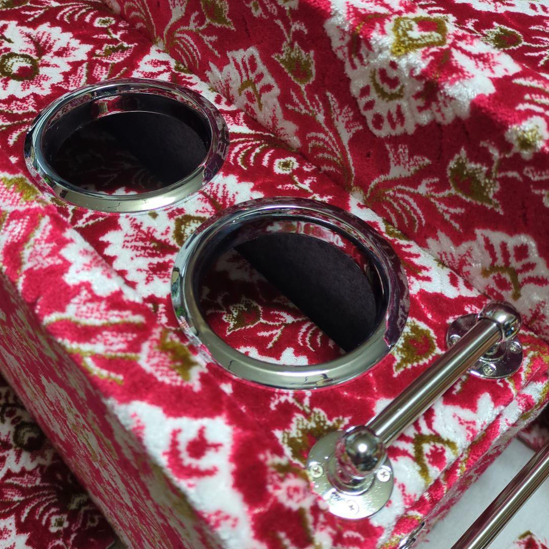 【トムトム】コンソールBOX【新格子レッド】