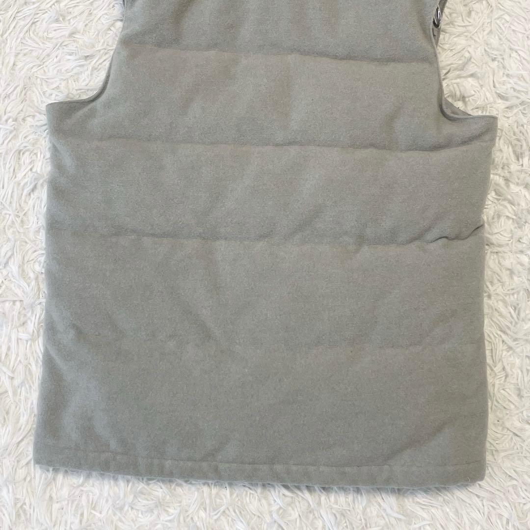 美品✨DANTON ダントン ウールモッサダウンベスト ライトグレー 36