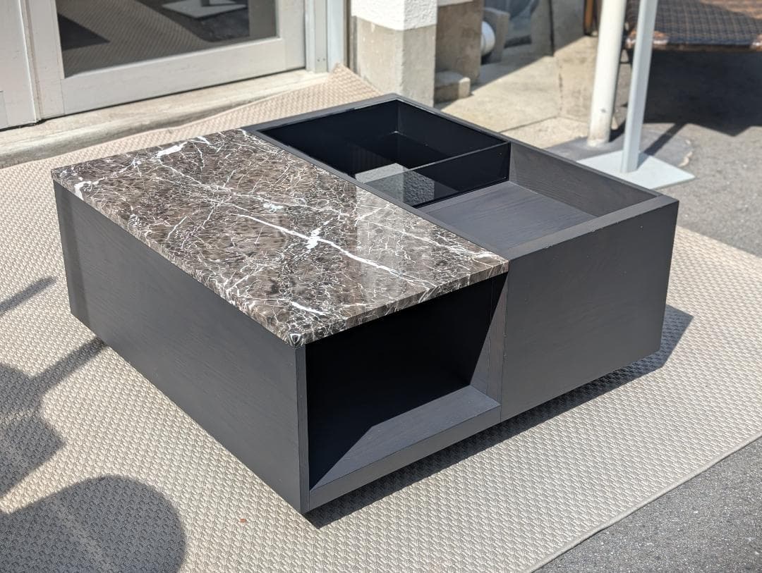 美品☆arflex／アルフレックス／ARENA／アレーナ／ローテーブル／イタリア