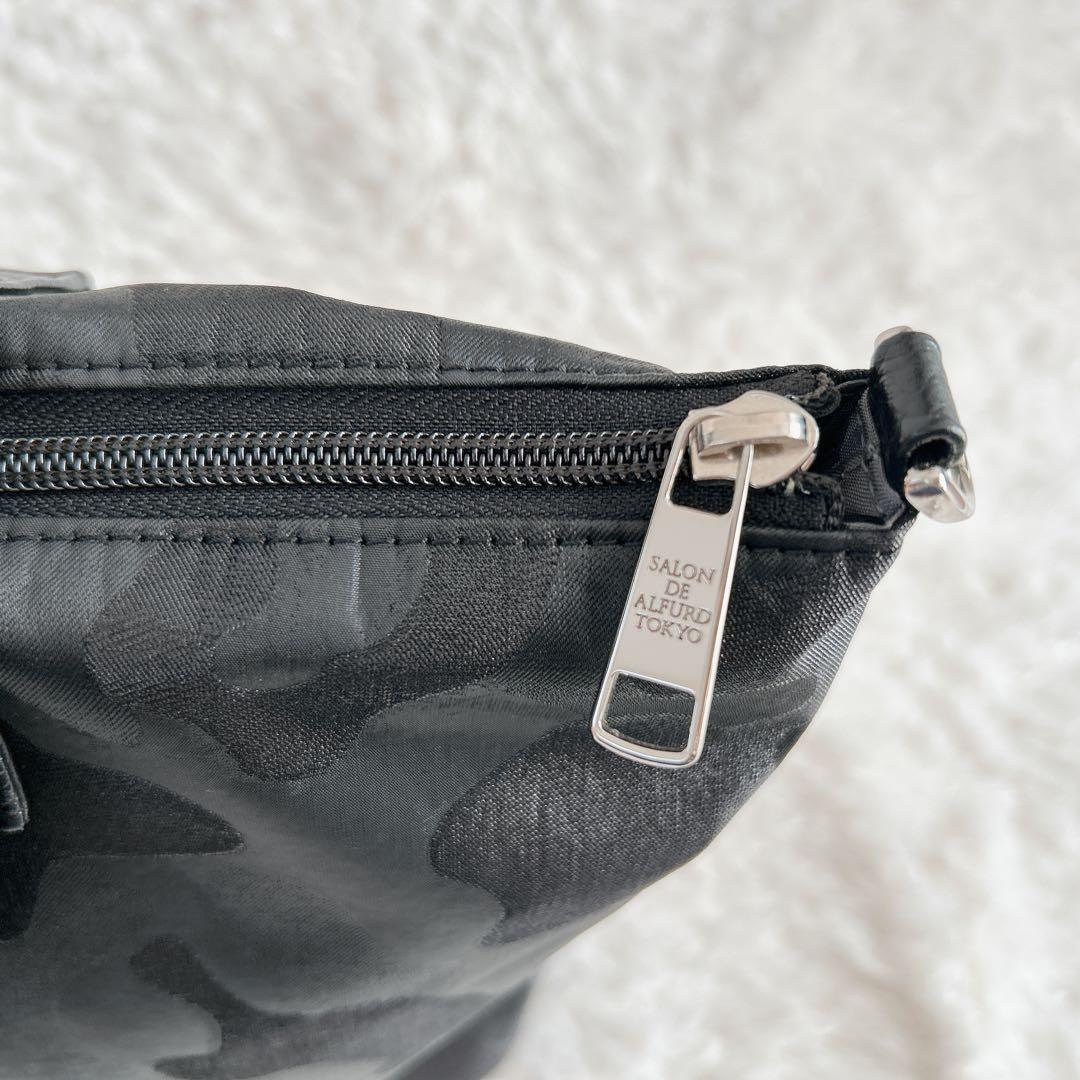 サロンドアルファード スマイル トートバッグ カモフラ 日本製