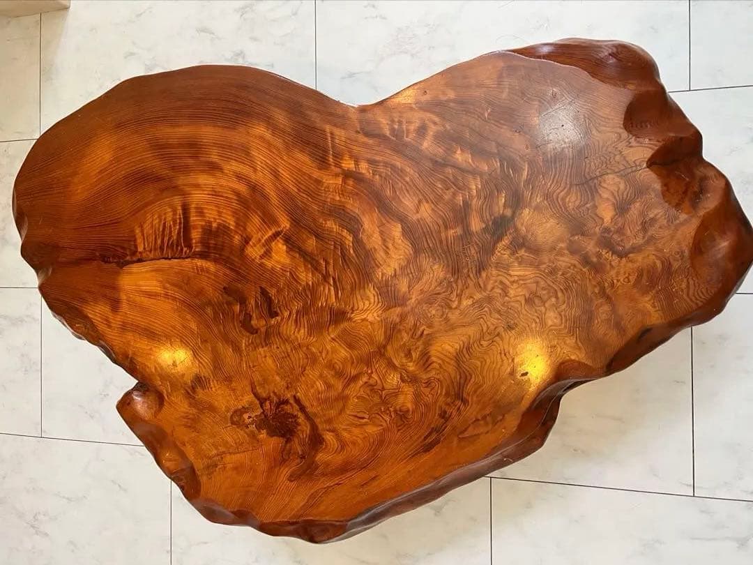 ★*★様 【希少】1枚板 屋久杉 テーブル 鹿児島認定シール付き