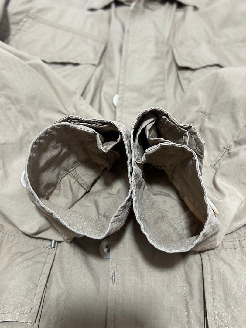 AURALEE ベージュ ミリタリージャケット　サイズ1