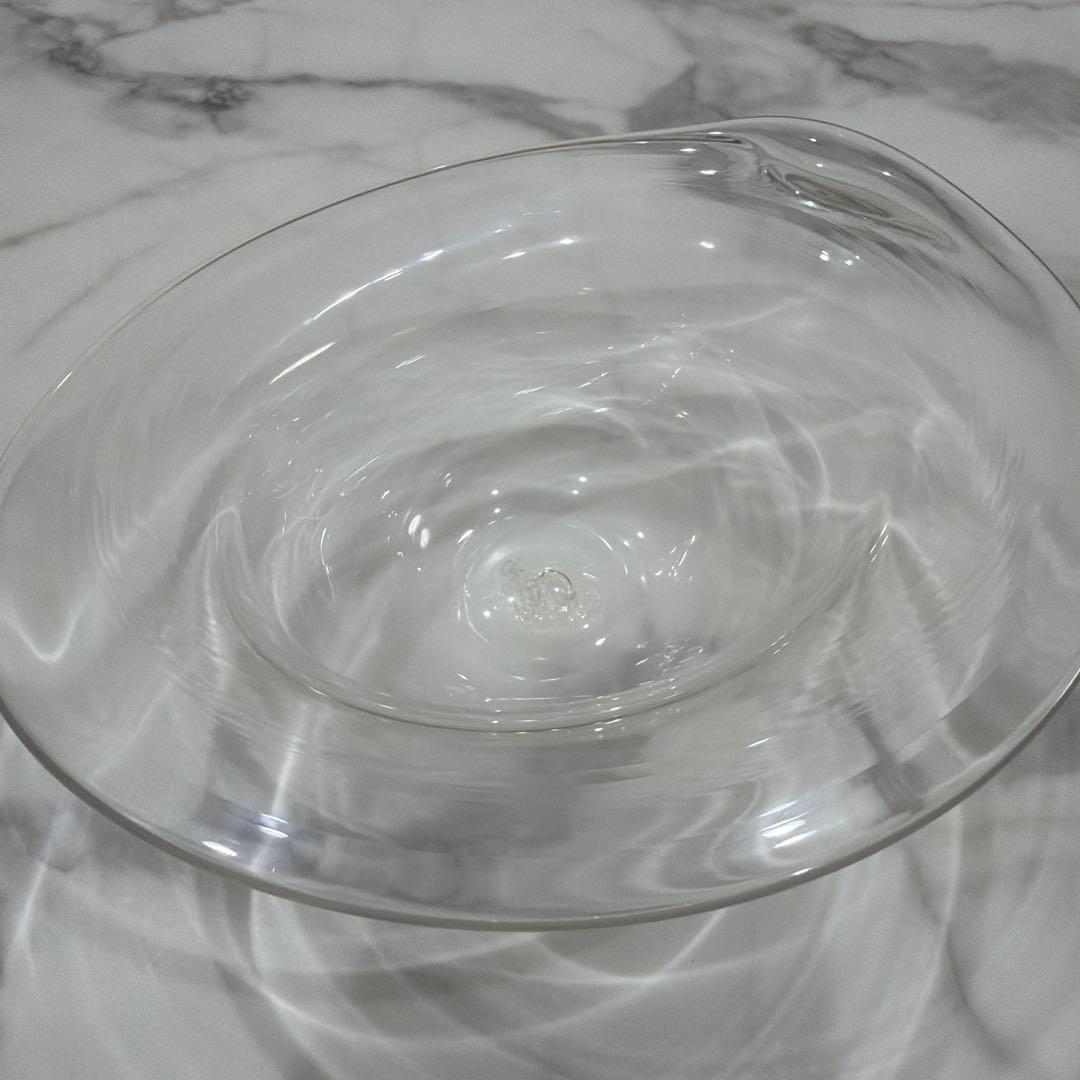 原光弘さん　ガラス　パスタ皿