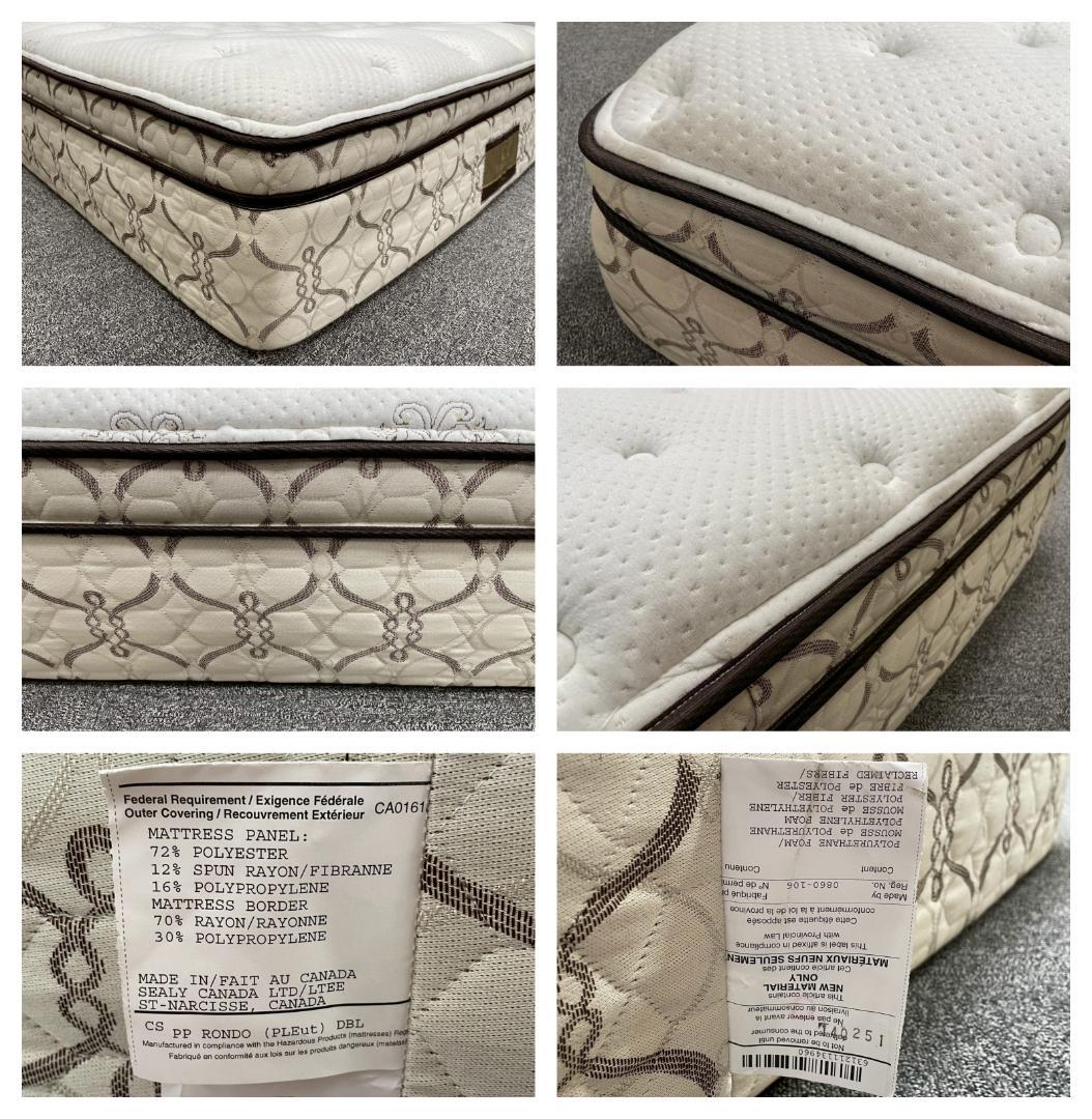 T7628☆展示品☆シーリー☆RONDO☆ポスチャーペディック☆ダブルマットレス