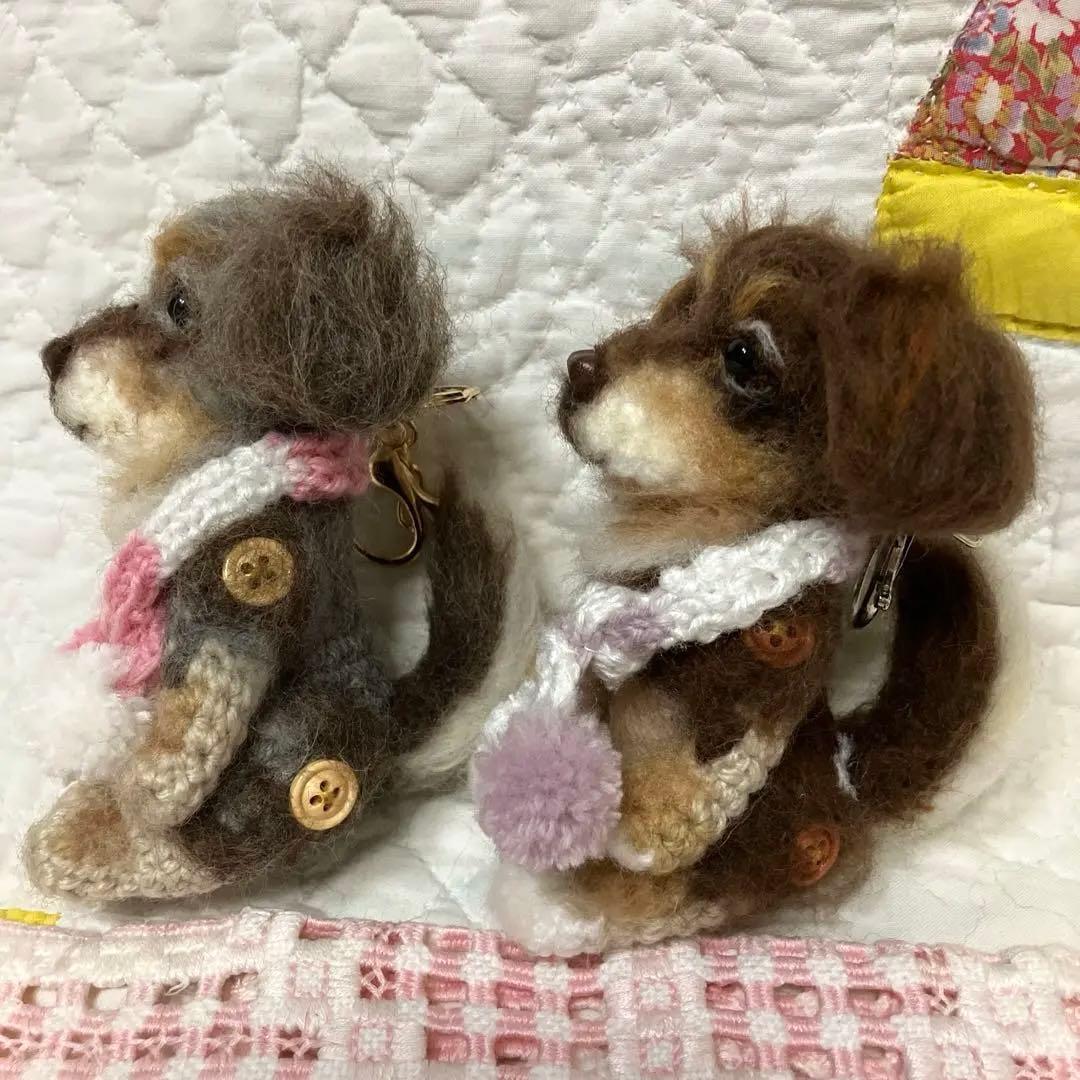 elbo様　あみぐるみ　うちの子オーダno132〜137 ダックスチワワプードル