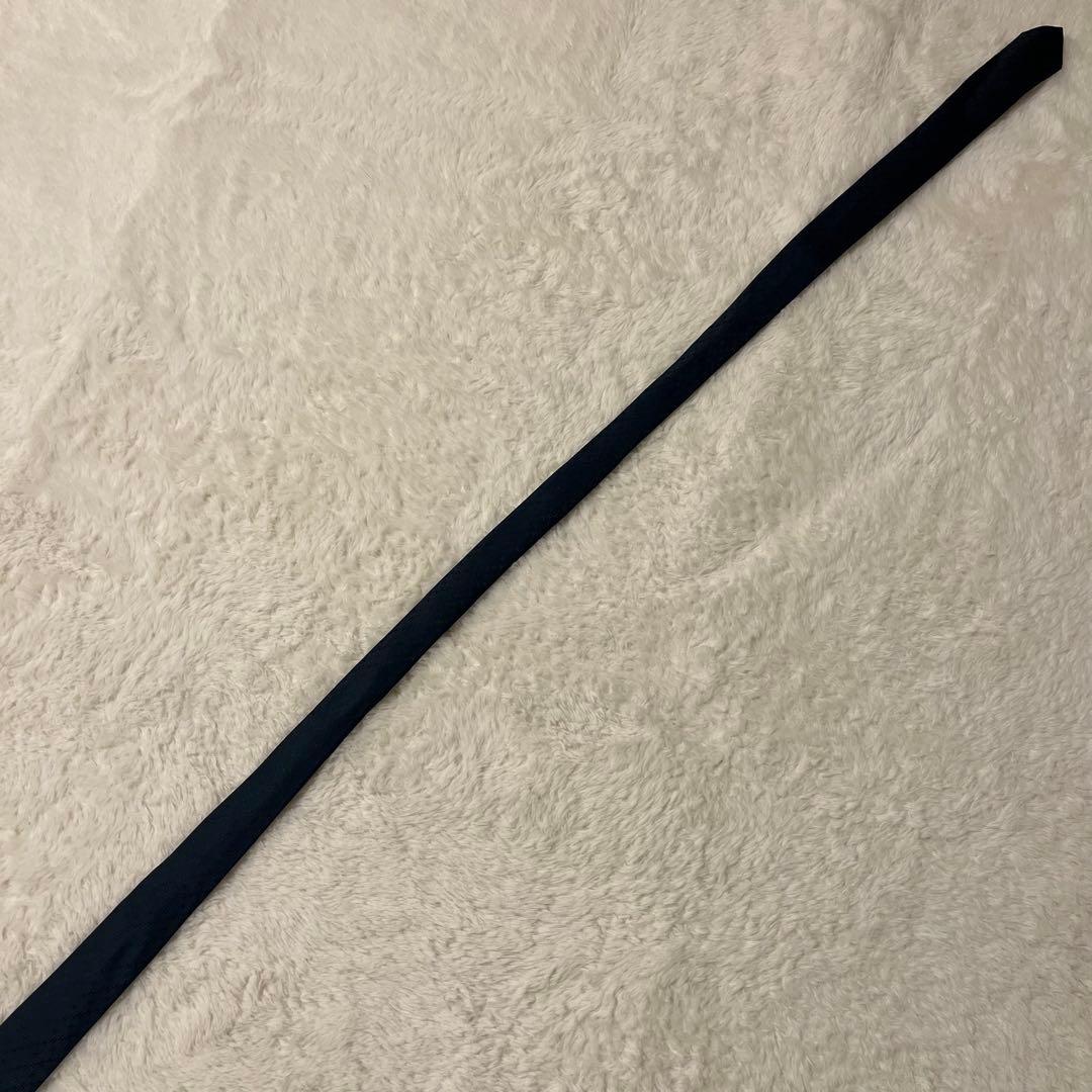 極美品！ エルメス ネクタイ H柄 ファソネ ナロータイ ブラック