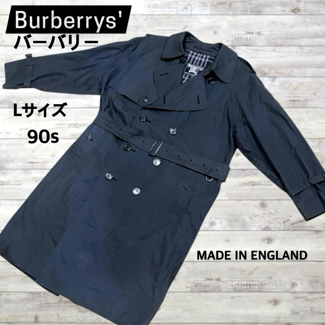 【美品】90s ヴィンテージ Burberrys' サイズL イングランド製