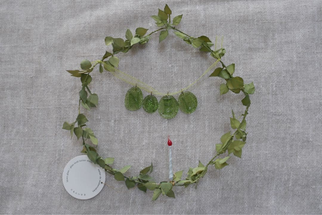 【タグ付き新品】　オカベマキコ　Noelリース　クリスマスリース