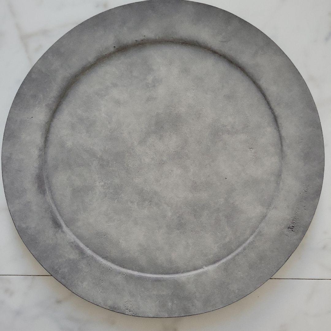 吉田次朗　リム皿　未使用　25cm