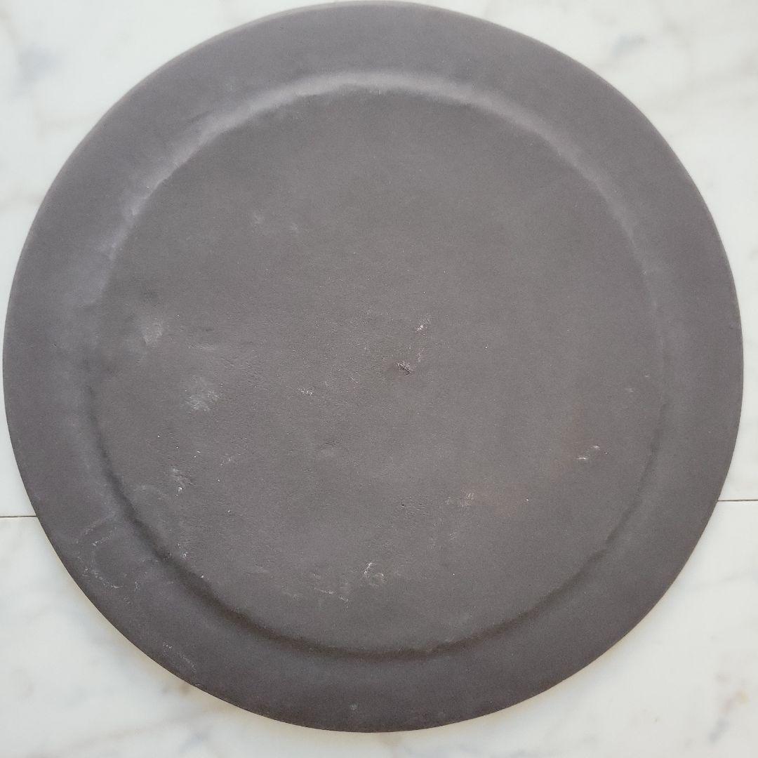 吉田次朗　リム皿　未使用　25cm