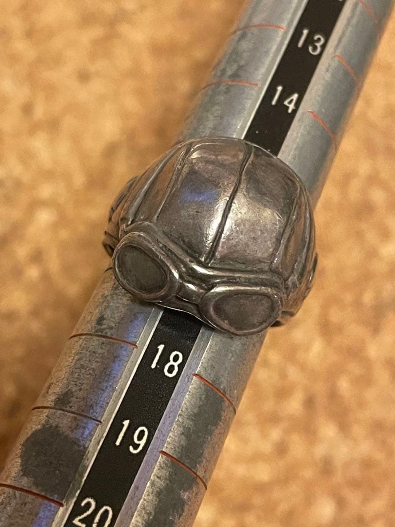 ◆感謝価格◆希少品◆ハーレーダビッドソン◆ヘルメット◆シルバー925リング◆