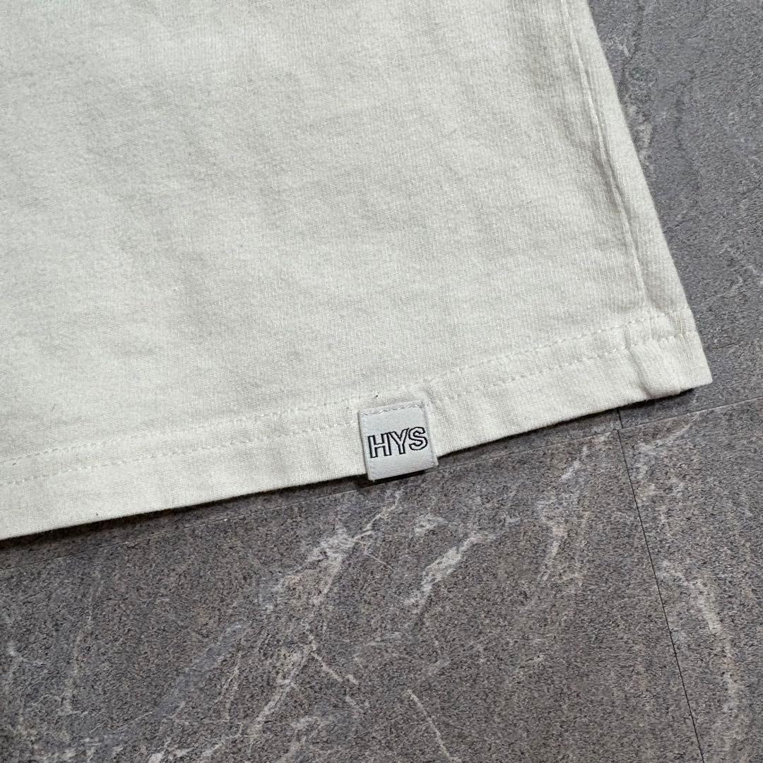 HYSTERIC GLAMOUR ロングTシャツ ガールプリント 白T M