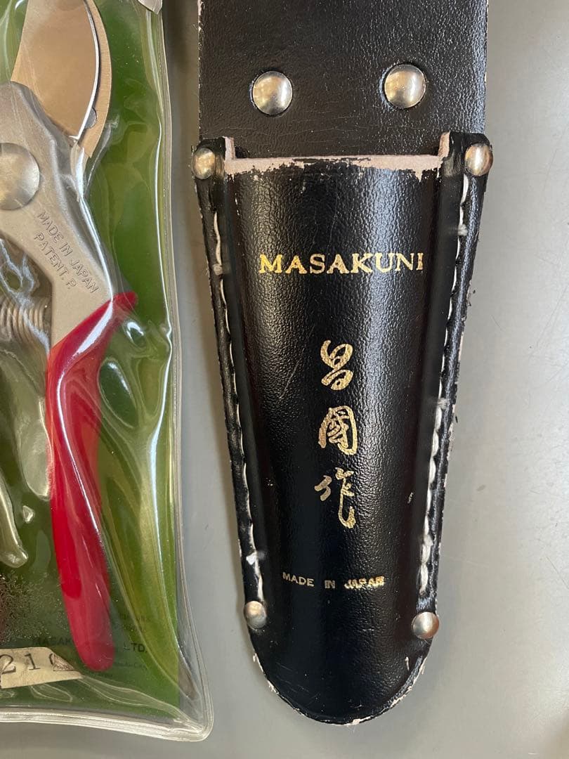 昌国　 8210　白染剪定鋏　未使用　ケースセット