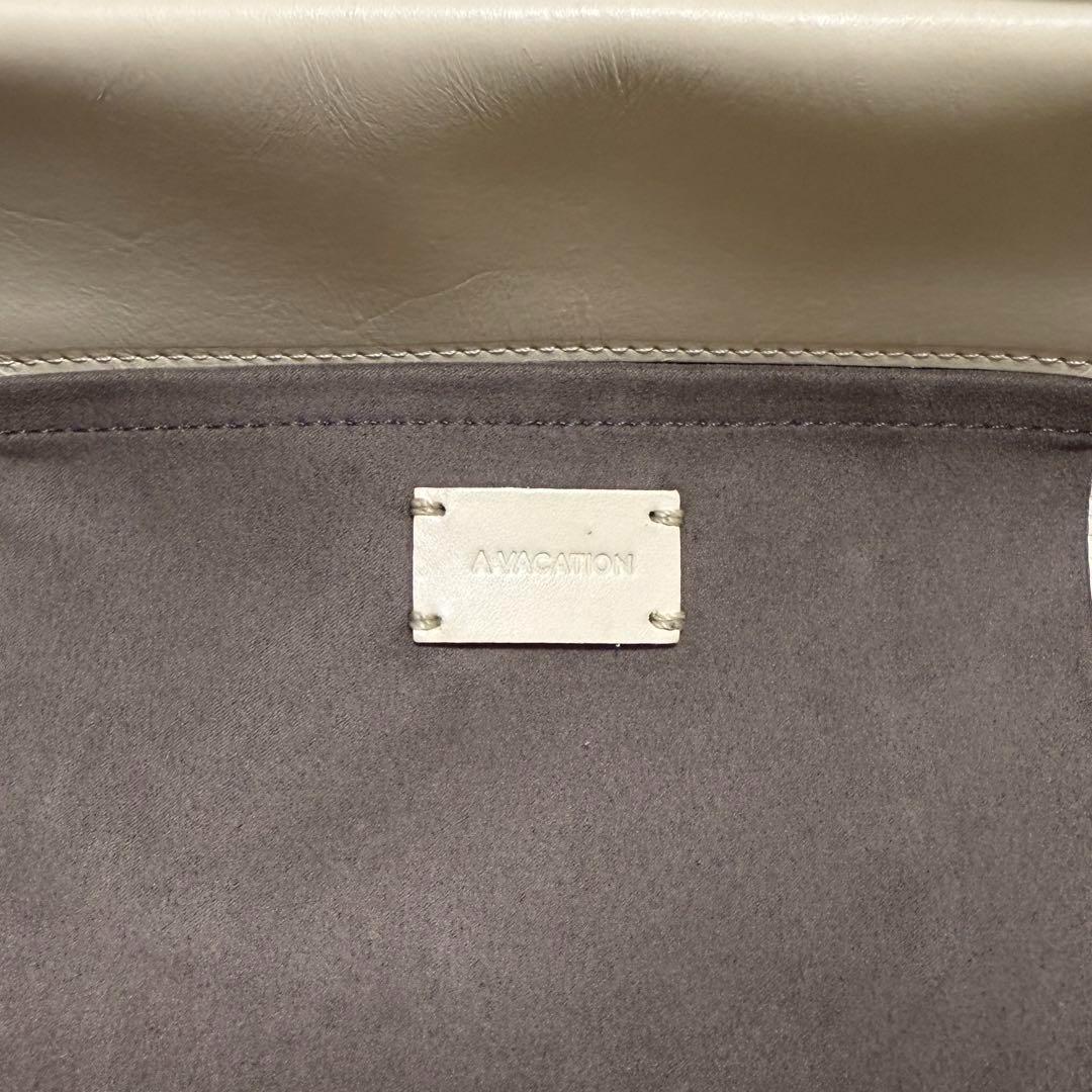 A VACATION タンク ジャガード ペイズリー グリーン トートバッグ