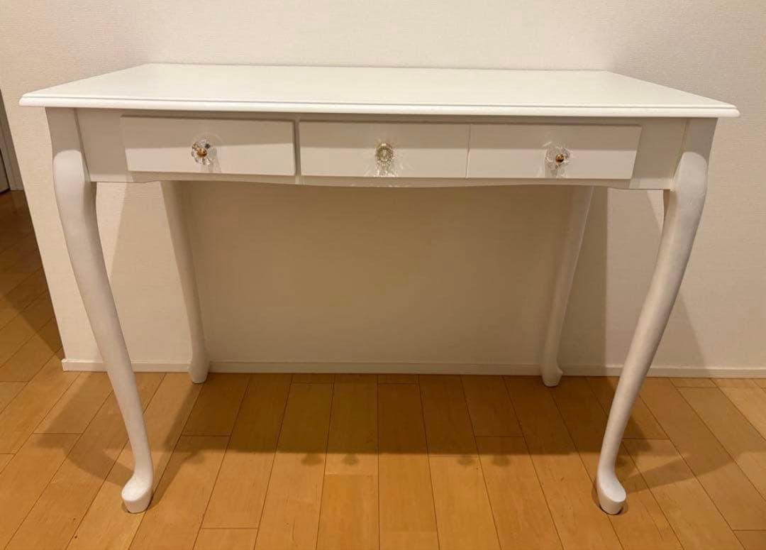 《GART|ガルト》アイニ デスク 机 ドレッサー　ヨーロピアン　ホワイト