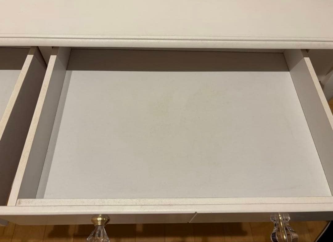 《GART|ガルト》アイニ デスク 机 ドレッサー　ヨーロピアン　ホワイト