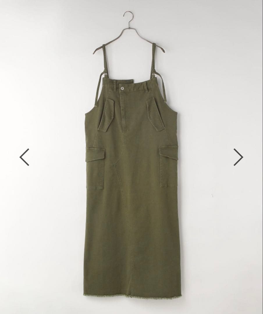 新品タグ付き＊LOWRYSFARM ビンテージライクミリタリージャンスカ