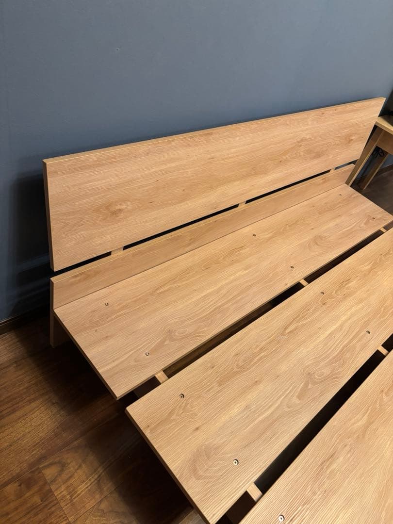 ✴︎美品✴︎ロウヤ （LOWYA）ベッドフレーム ダブル