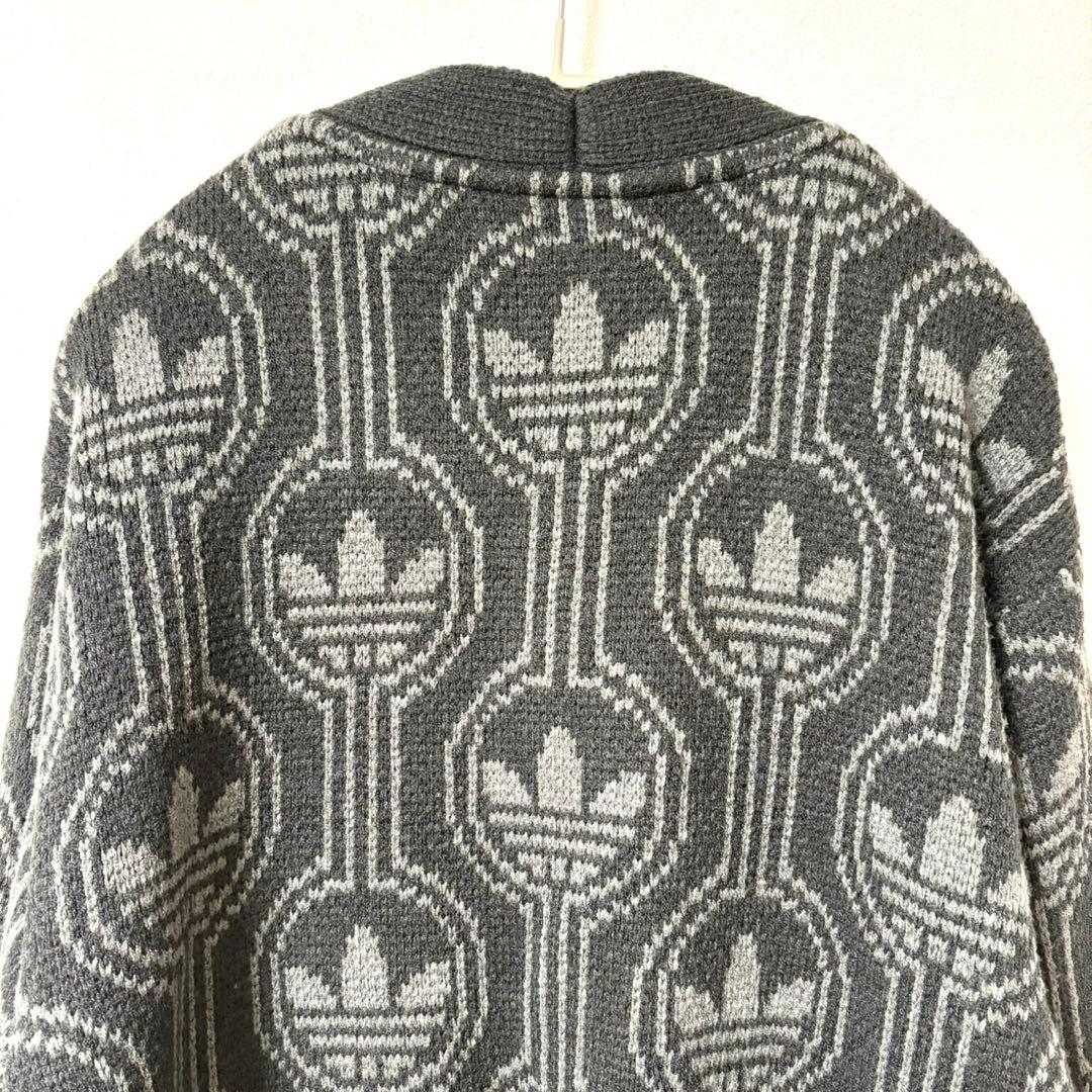 アディダス オリジナルス Lサイズ 70Sトレフォイルカーディガン 黒