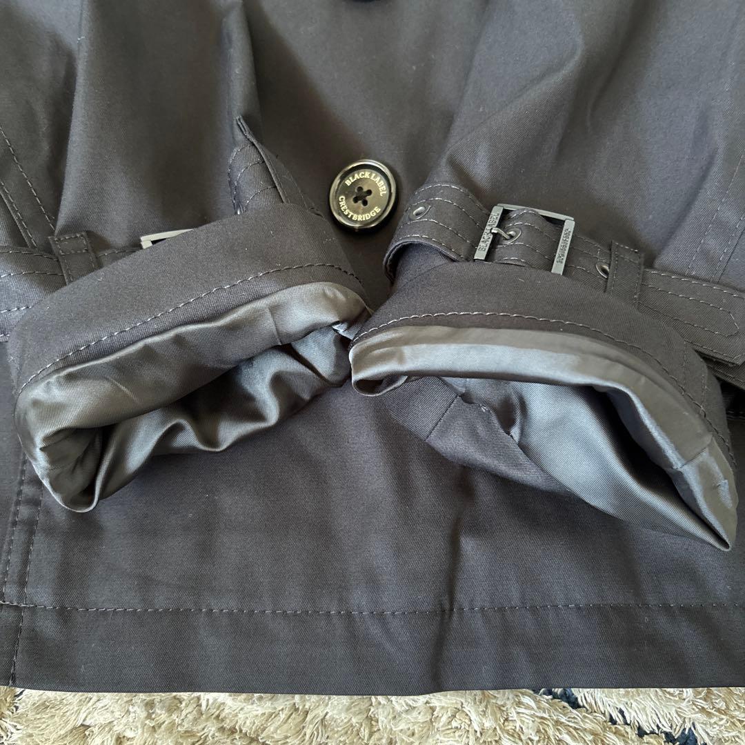 【極美品✨】ブラックレーベルクレストブリッジ　トレンチコート　XL ライナー