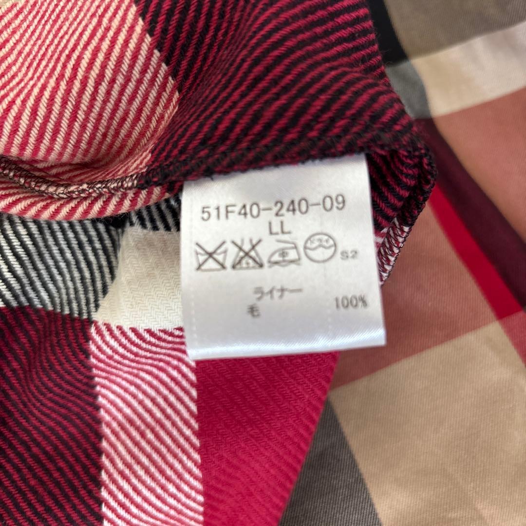 【極美品✨】ブラックレーベルクレストブリッジ　トレンチコート　XL ライナー