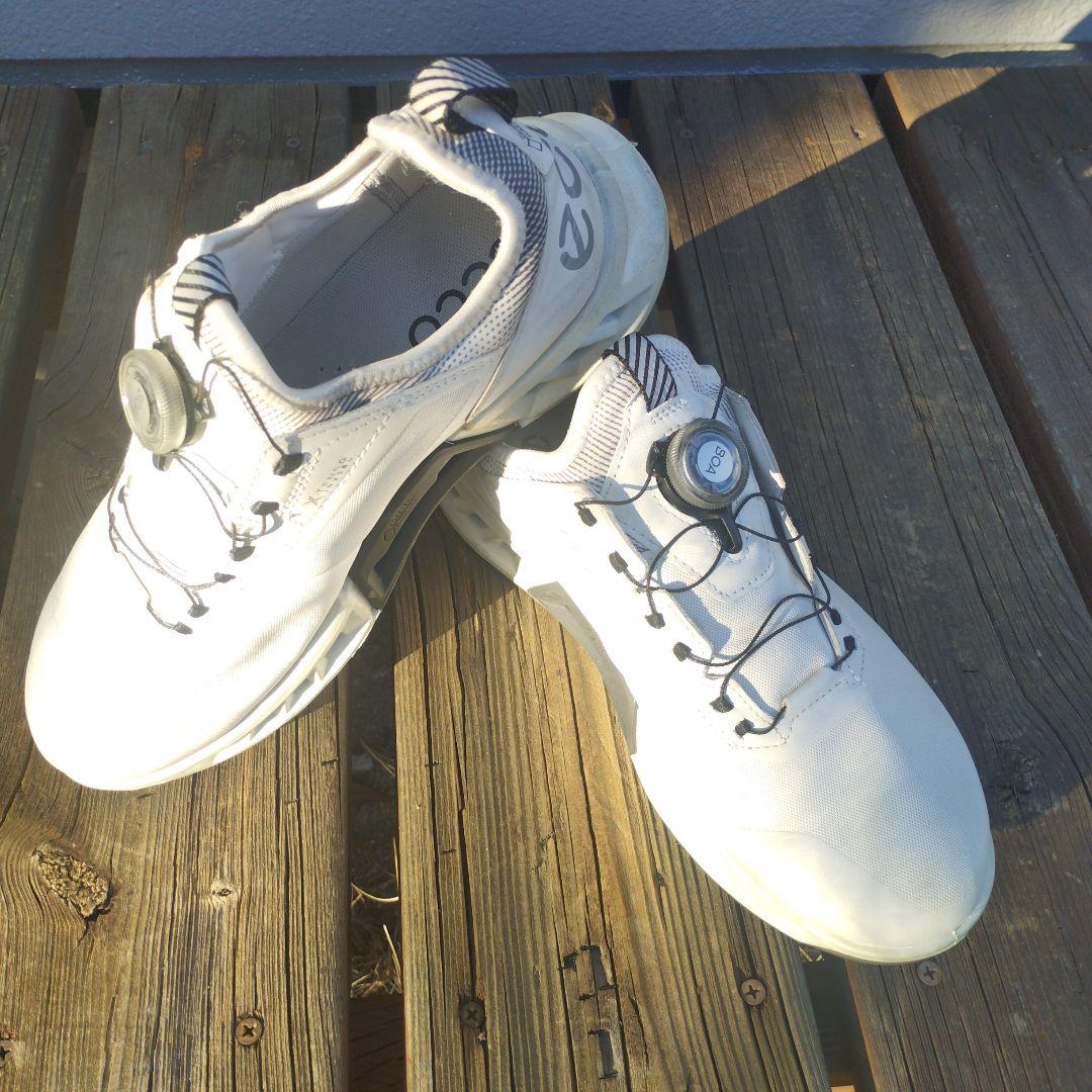エコー C4 BOA ゴルフシューズ 25.5cm　着用1回の美品