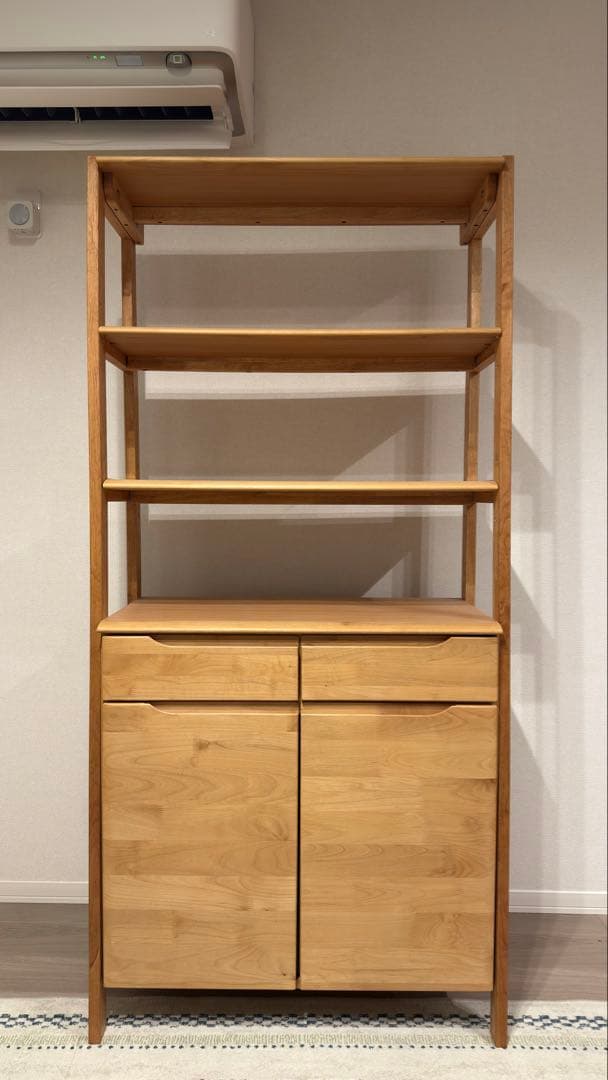 NITORI キャビネット(アルナスAタイプ 80 LBR)